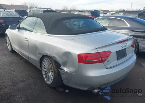 2011 Audi A5 2.0T Premium from USA, damaged, VIN WAULFAFH6BN001607